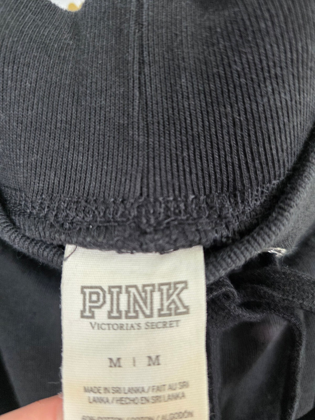 Victoria's Secret PINK MEGA BLING 86 Sequin Hoodie Jogger Sweats M RARE HTF