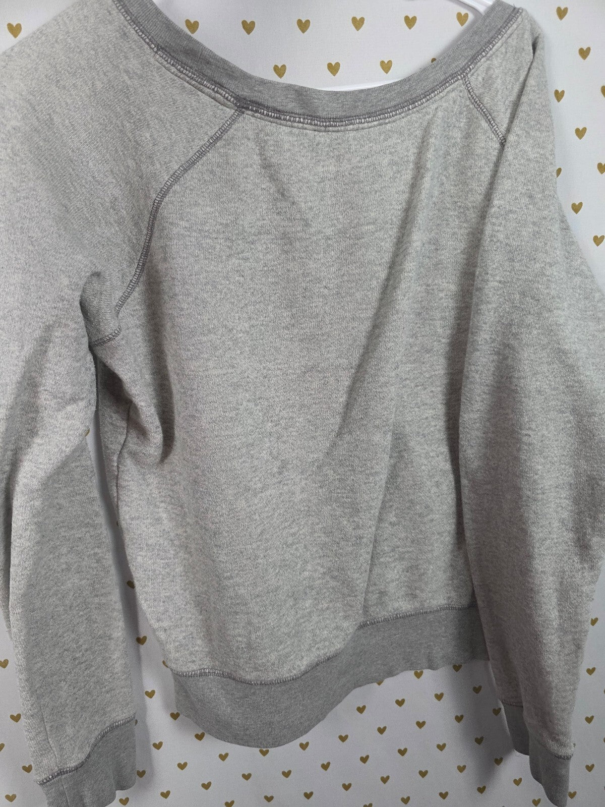 Victorias Secret Pink Vintage Style Crew Sweater 86 MEDIUM