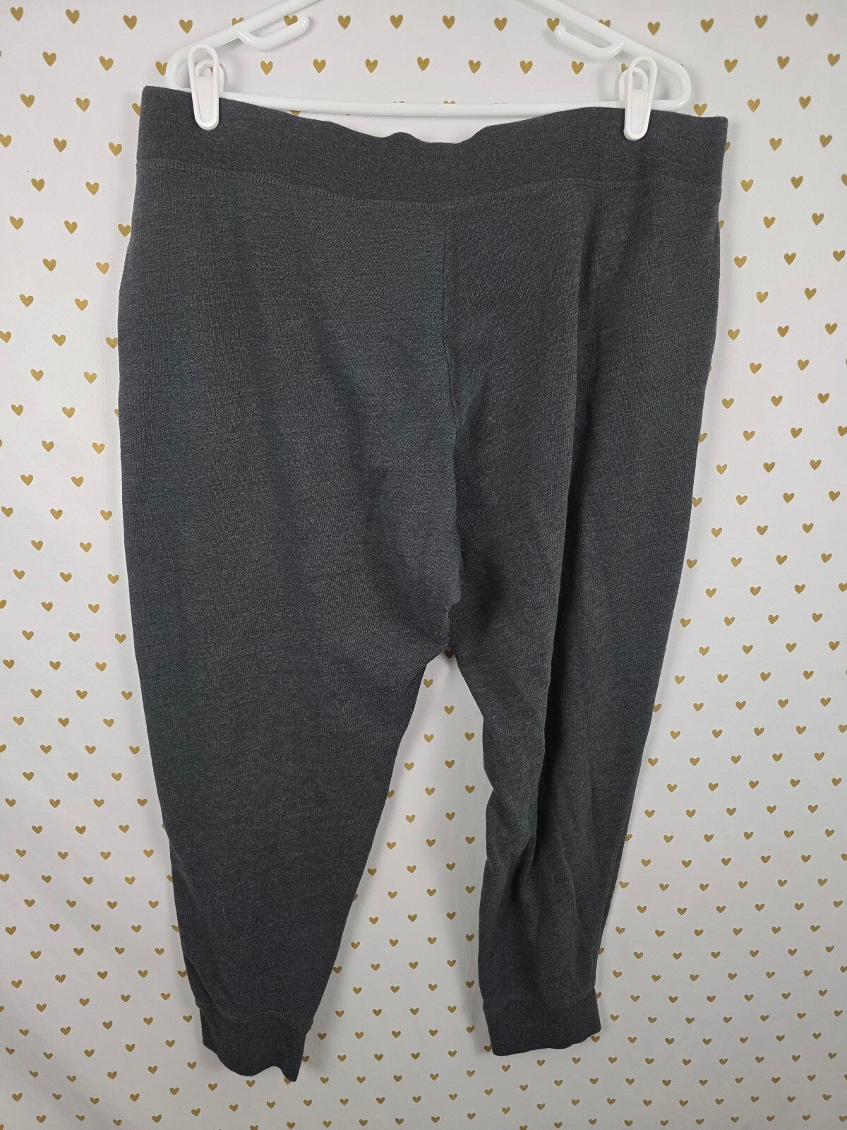 Victorias Secret Sweats Grey Tapered Joggers Sweatpants XL
