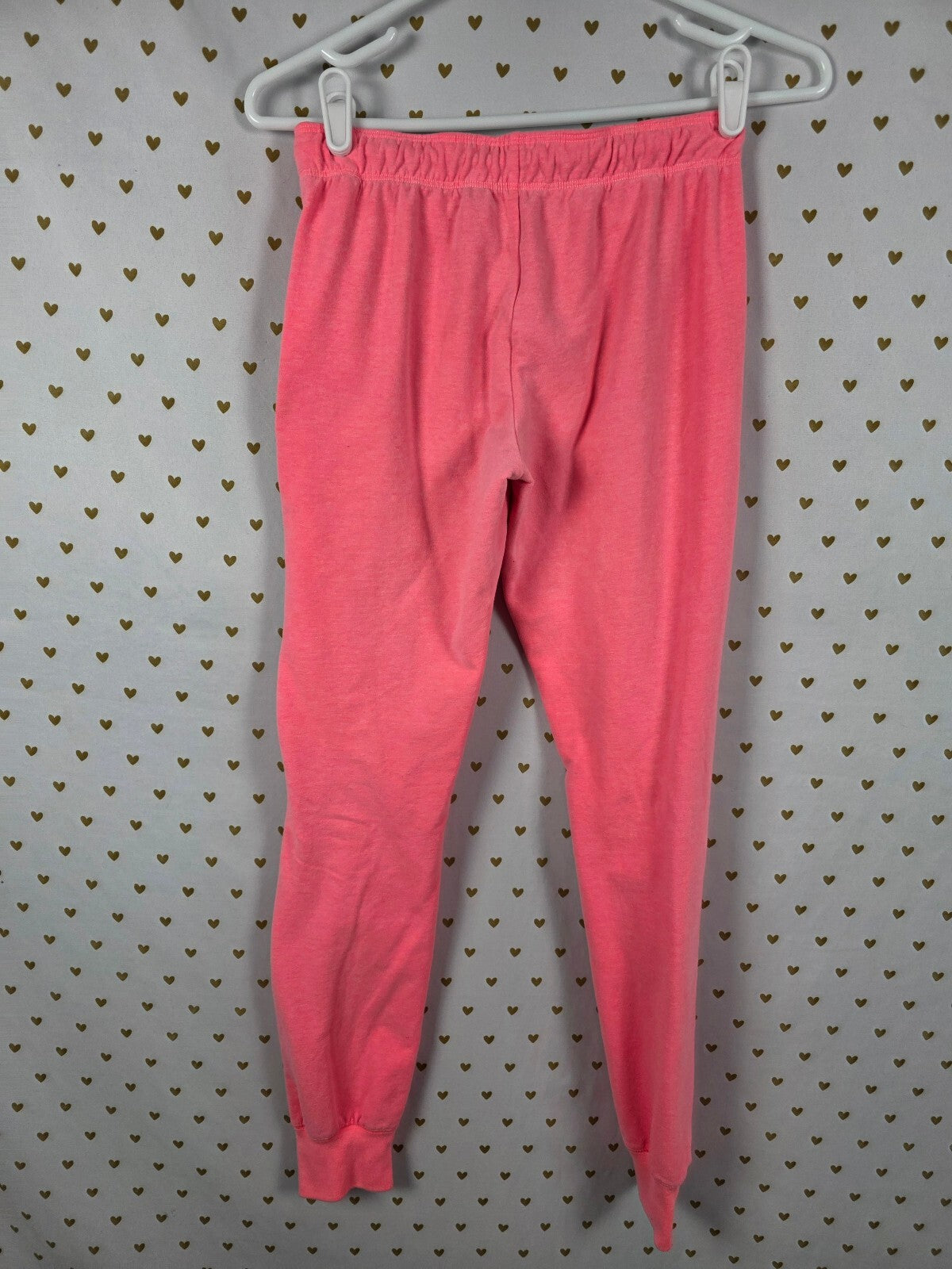 Victorias Secret PINK Leopard Cheetah Print Sweats Sweatpants Joggers Small