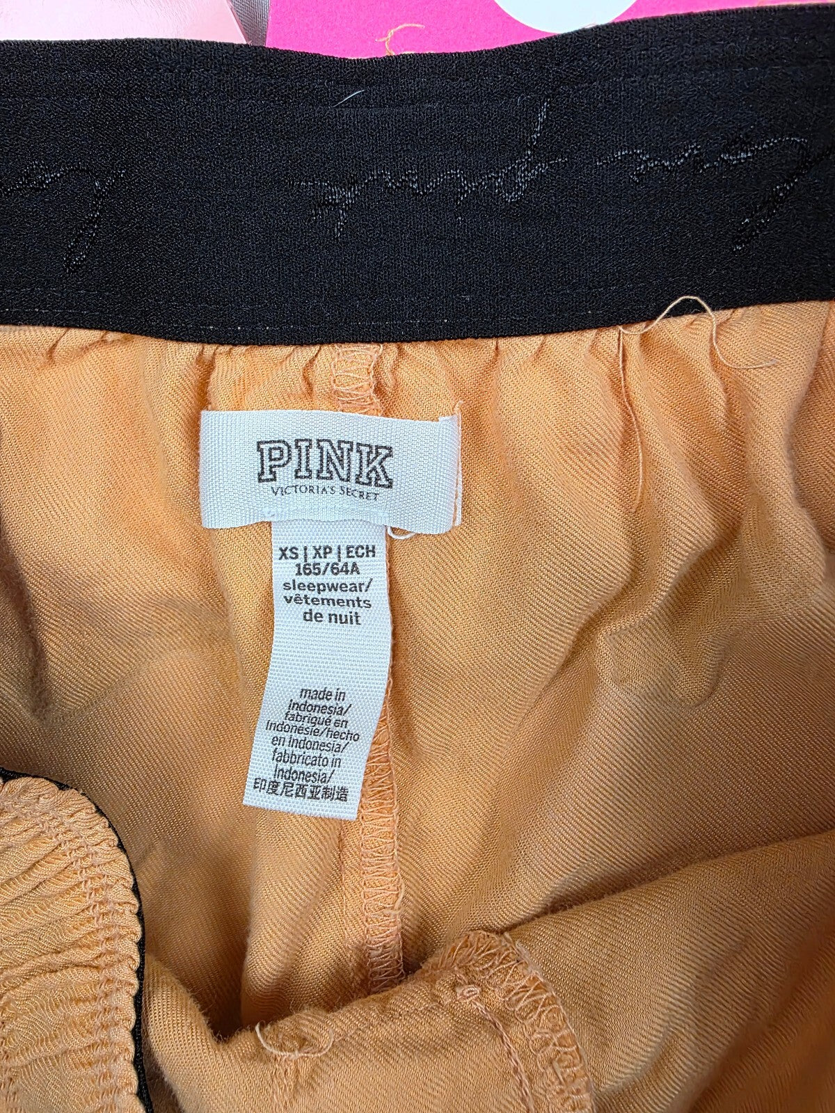 Victorias Secret PINK Halloween Ghosts Sleep Shorts Boxers Pajama Bottoms XS