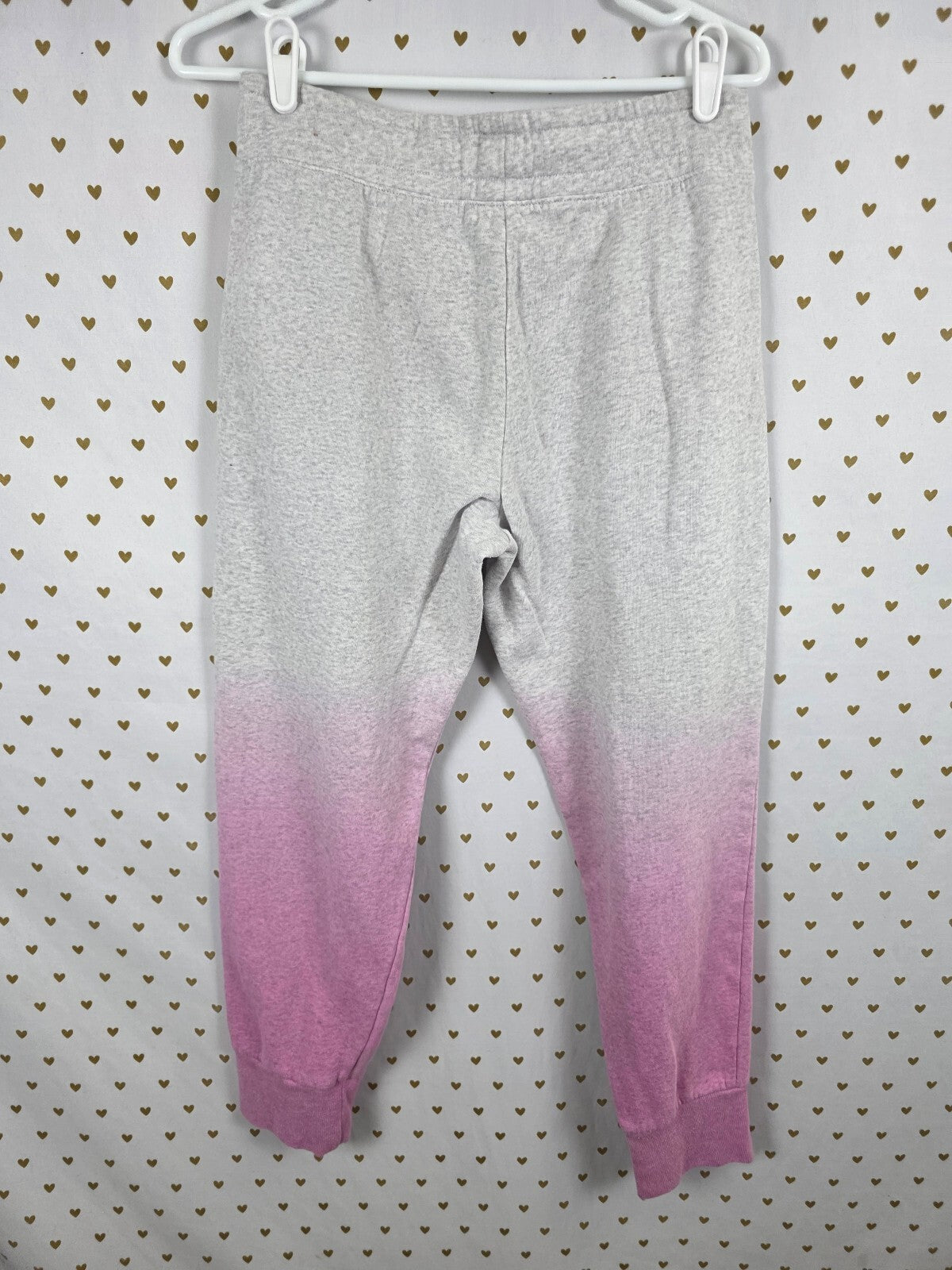 Victorias Secret PINK Gradient Sweats Logo Sweatpants Tapered Medium