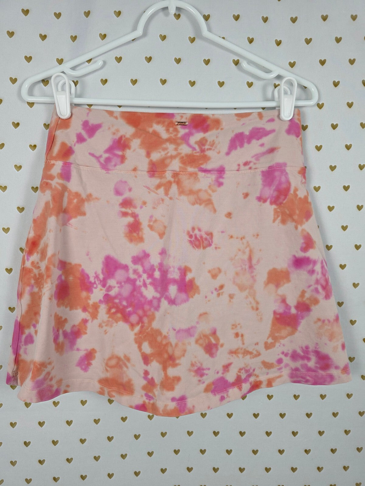Victorias Secret PINK Tye Dye SKIRT SHORTS SKORTS MEDIUM