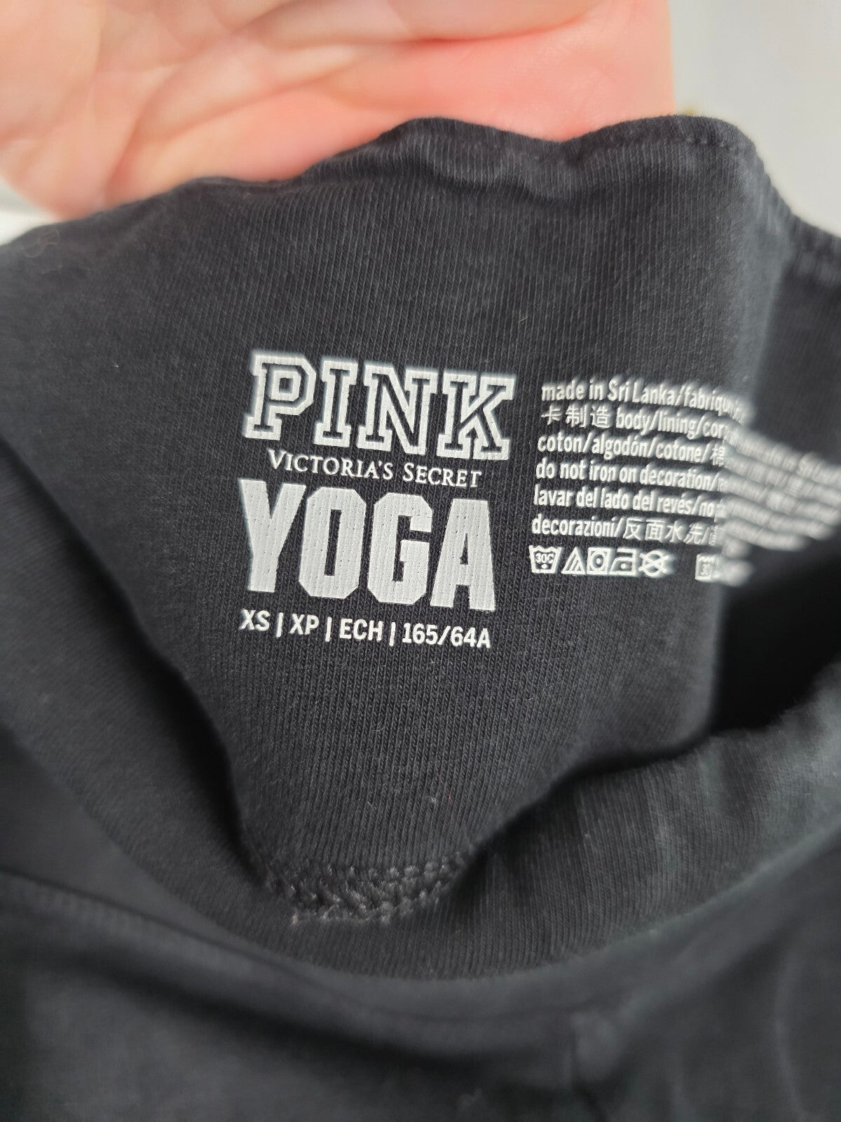 Victorias Secret PINK BLING Yoga Pants Leggings Studded XS