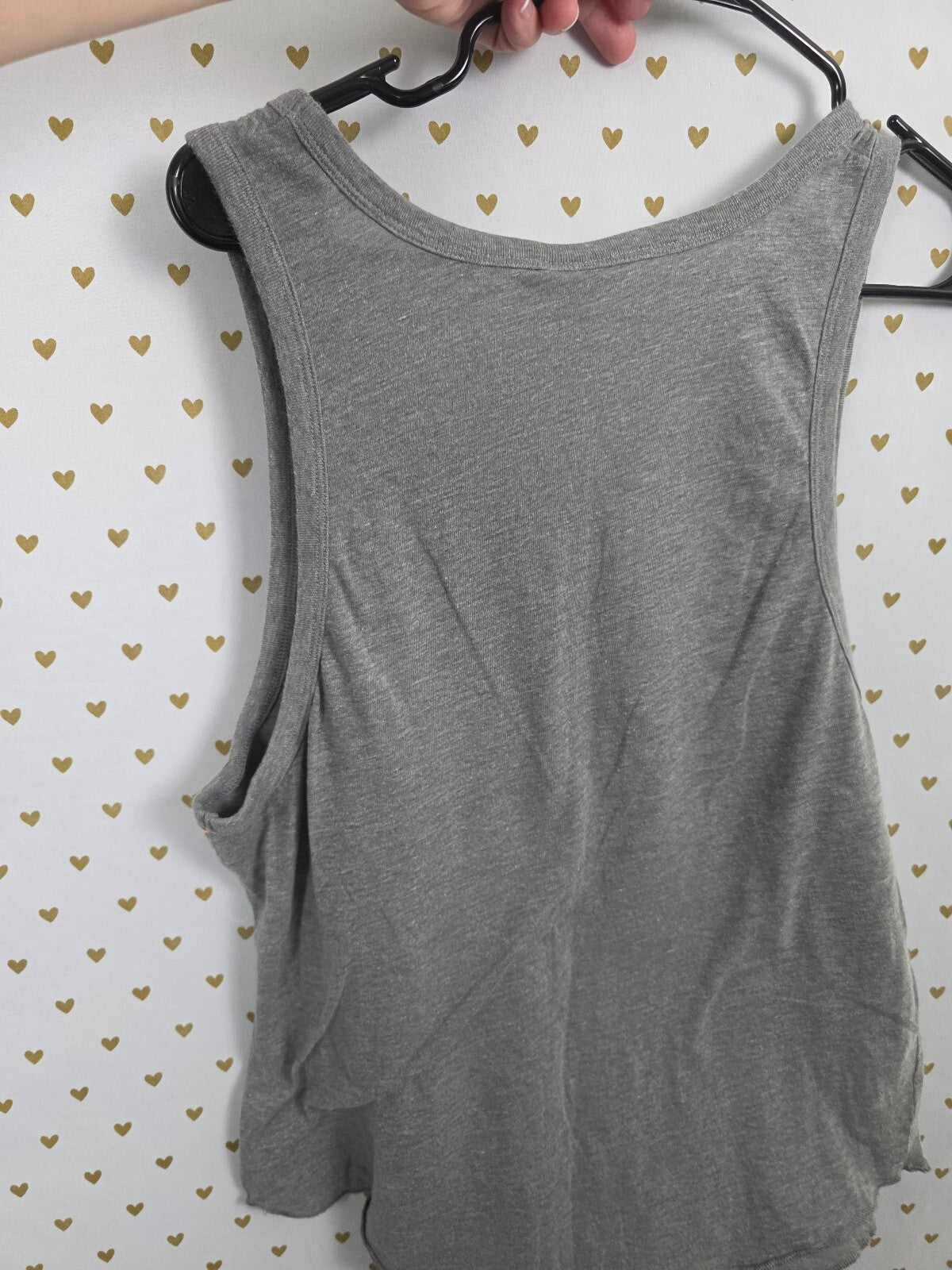 Victorias Secret PINK Leopard CHeetah Logo Tank Top Muscle Tee Small