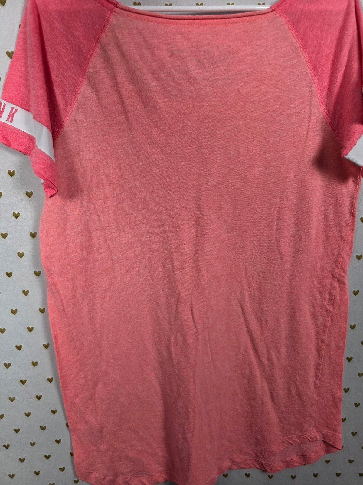 Victorias Secret PINK vintage Love Ya MEAN IT Nightgown Sleep Shirt MEDIUM