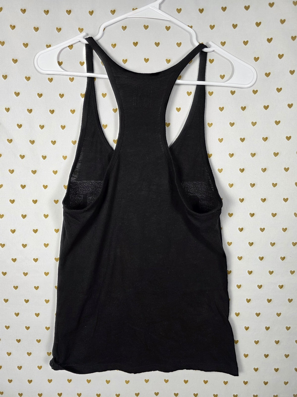 Victorias Secret PINK GET NAKED Tank Top Black vintage y2k Medium 2011