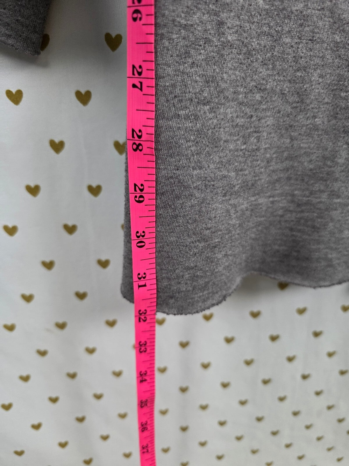 Victorias Secret PINK Small Flare Diaper Butt Boyfriend Sweats Grey