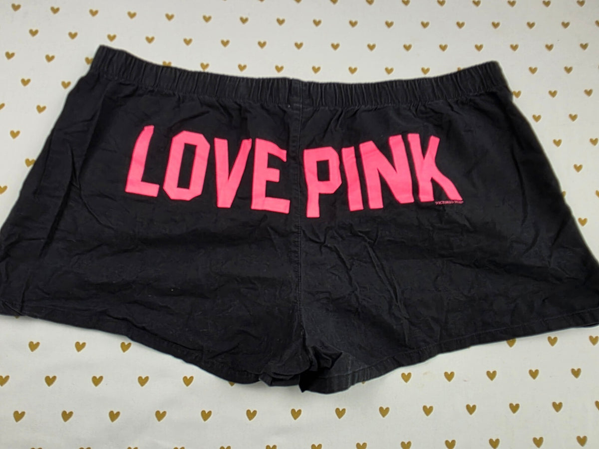 Victorias Secret PINK Vintage Y2k Large Sleep Shorts Boxers Pajama Bottoms