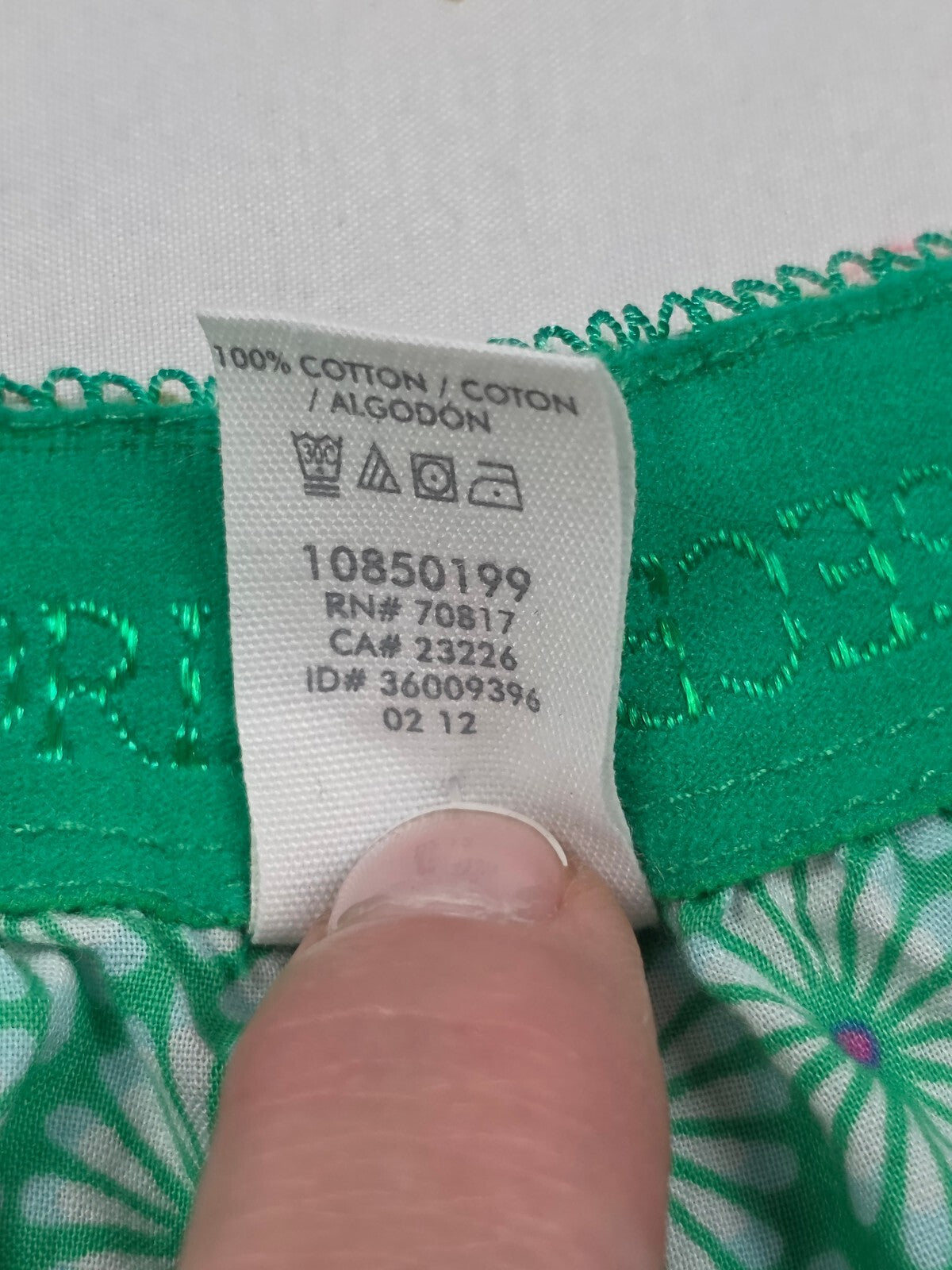 Victorias Secret Green Cotton Medium Sleep Shorts Boxers Pajama Bottoms