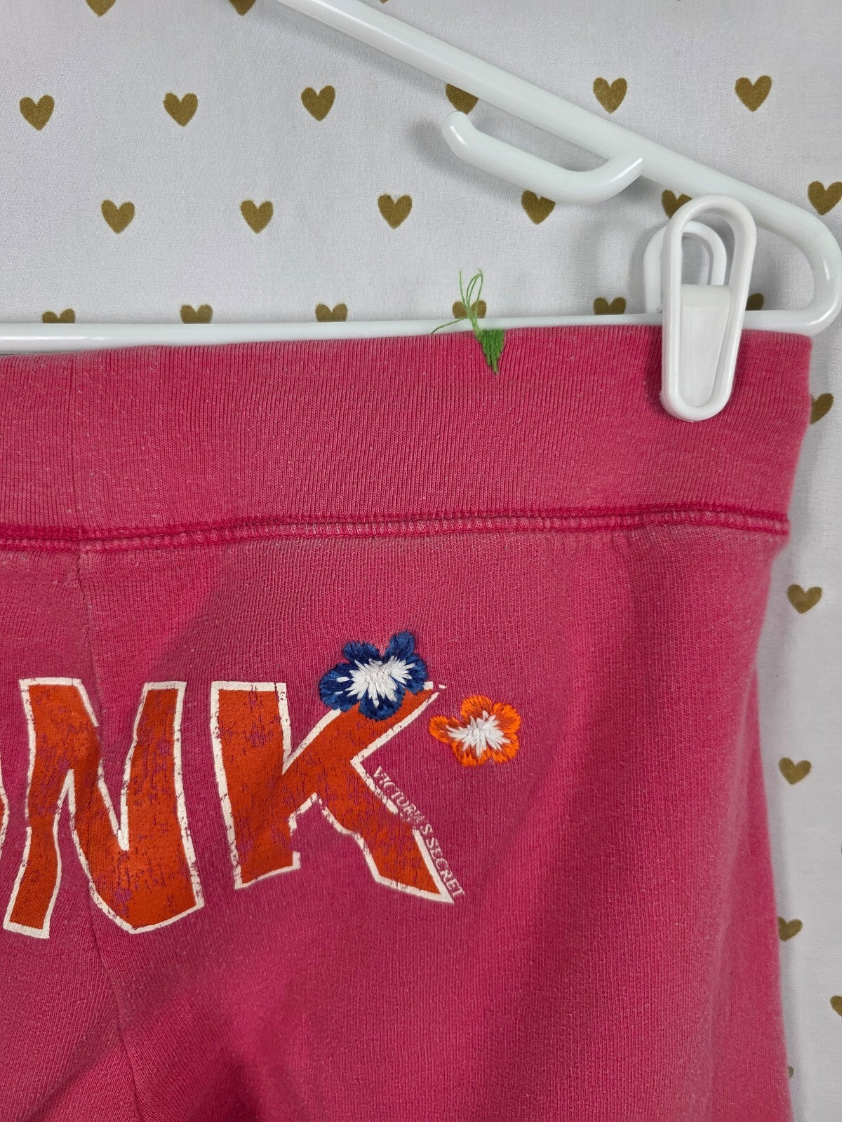 Victorias Secret PINK Vintage Y2k Logo Butt Sweats sweatpants Medium