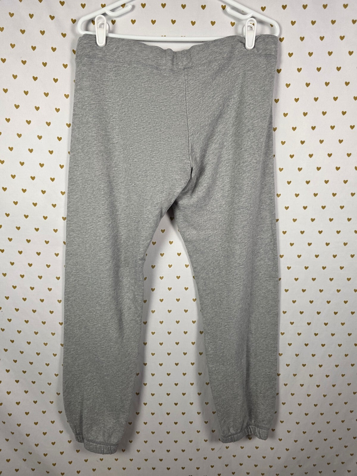 Victorias Secret PINK Leopard Cheetah Heart Embroidered Sweatpants Vintage Y2k M
