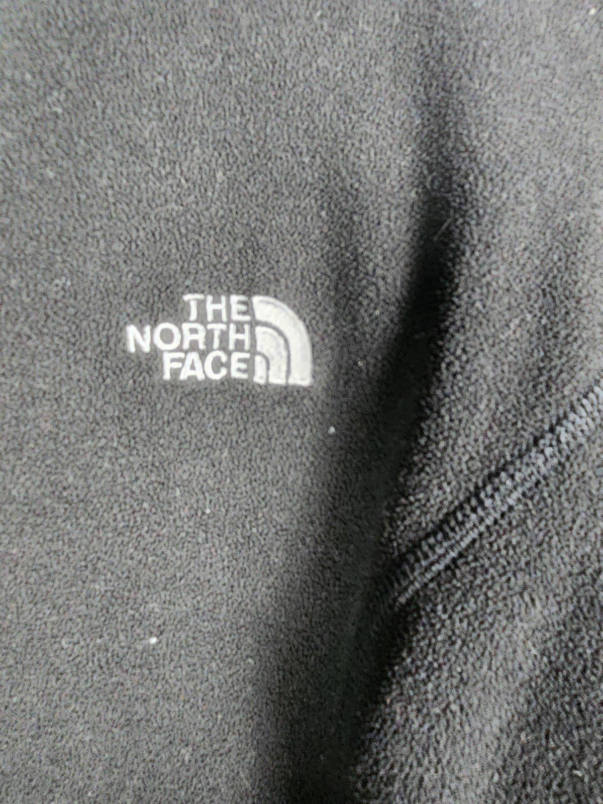 The North Face womens Large Black Fleece Jacket Coat