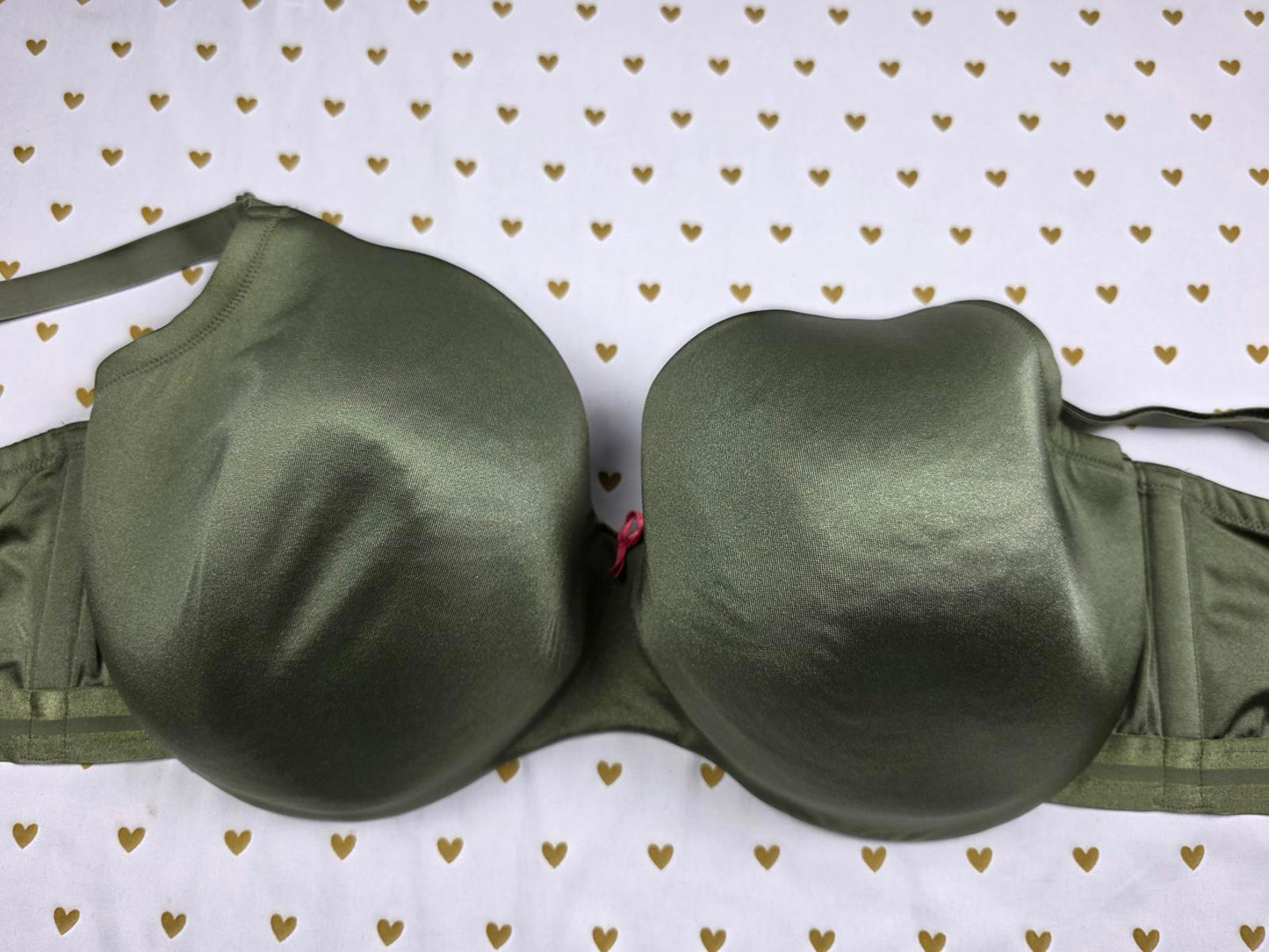 Cacique Green 42H Smooth Balconette Demi Smoothing Bra