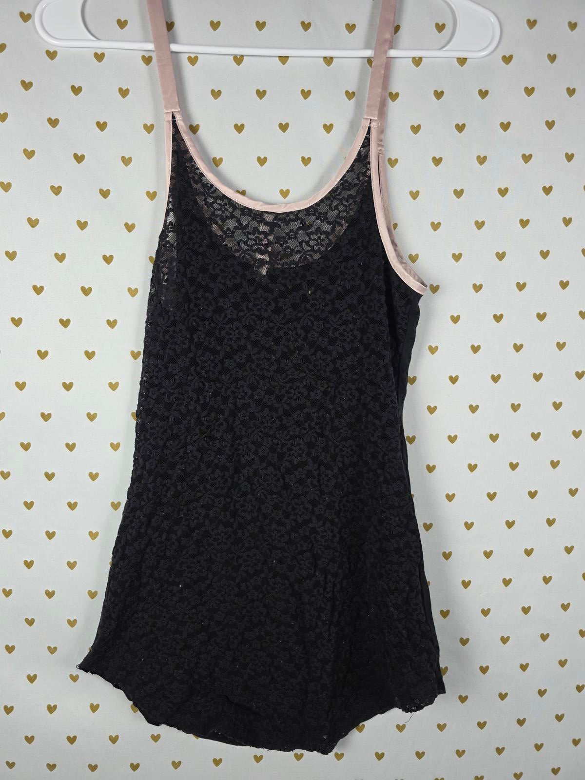 VIctorias Secret Soft Lace Back Stretchy MEDIUM Sleep Dress Babydoll
