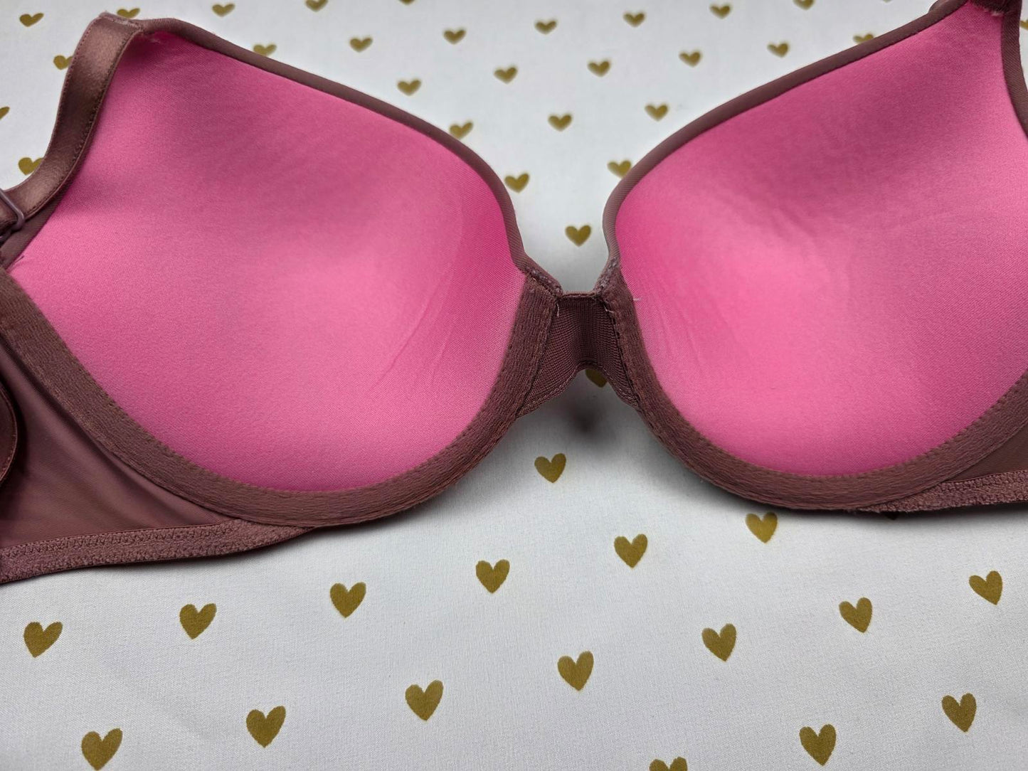 Victorias Secret PINK 32D Rose Wear Everywhere push up Bra