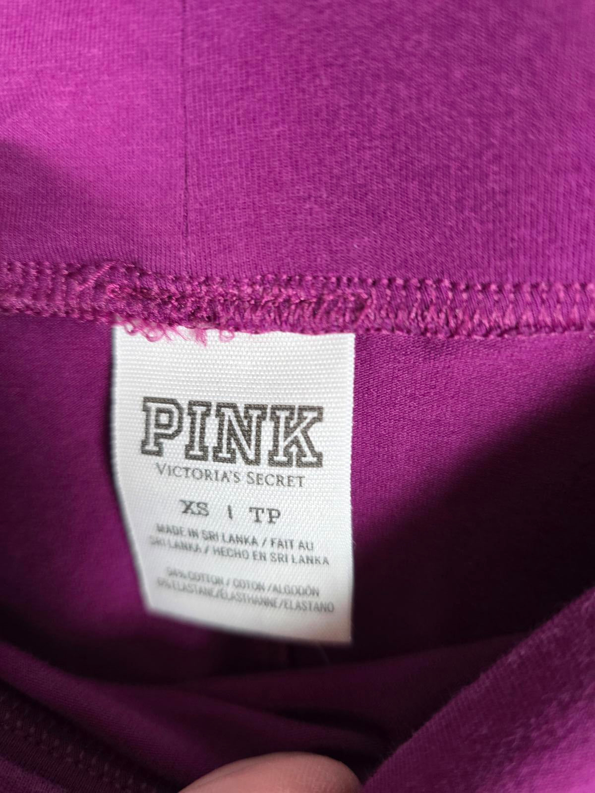 Victorias Secret Pink PURPLE Flowy Skirt Dog Log Embroidered XS