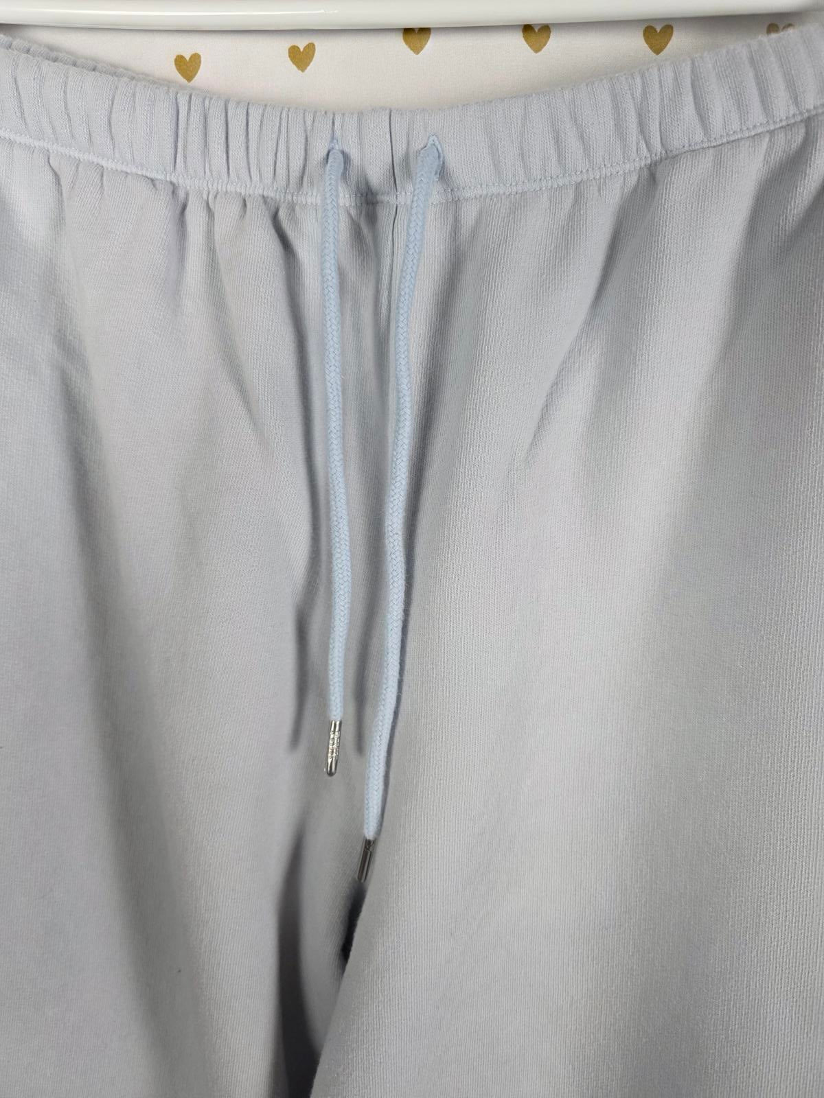 Victorias Secret PINK Light Blue Straight Leg Joggers Sweatpants XL
