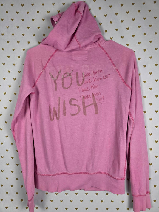 Victorias Secret VINTAGE COLLECTORS y2k YOU WISH Heart PINK Jacket Small