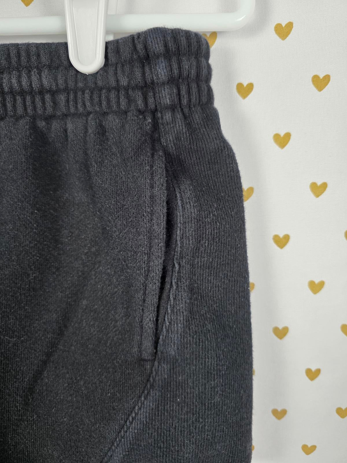 Victorias Secret PINK BLACK Thick Material Sweat Shorts small pockets