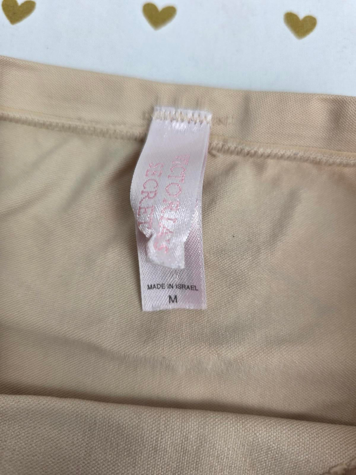 Victorias Secret Vintage y2k Beige Shaper Dress Shapewear MEDIUM