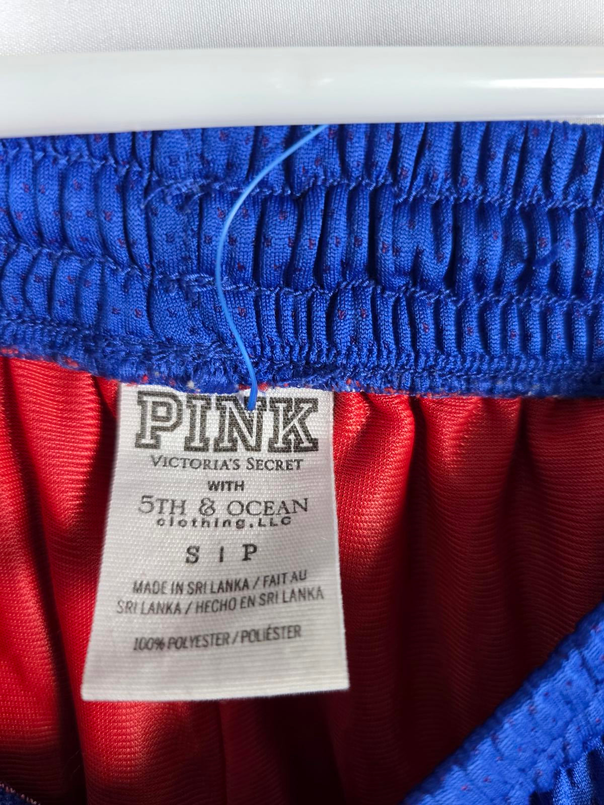 Victorias secret PINK CHICAGO CUBS SMALL athletic shorts lined  MLB