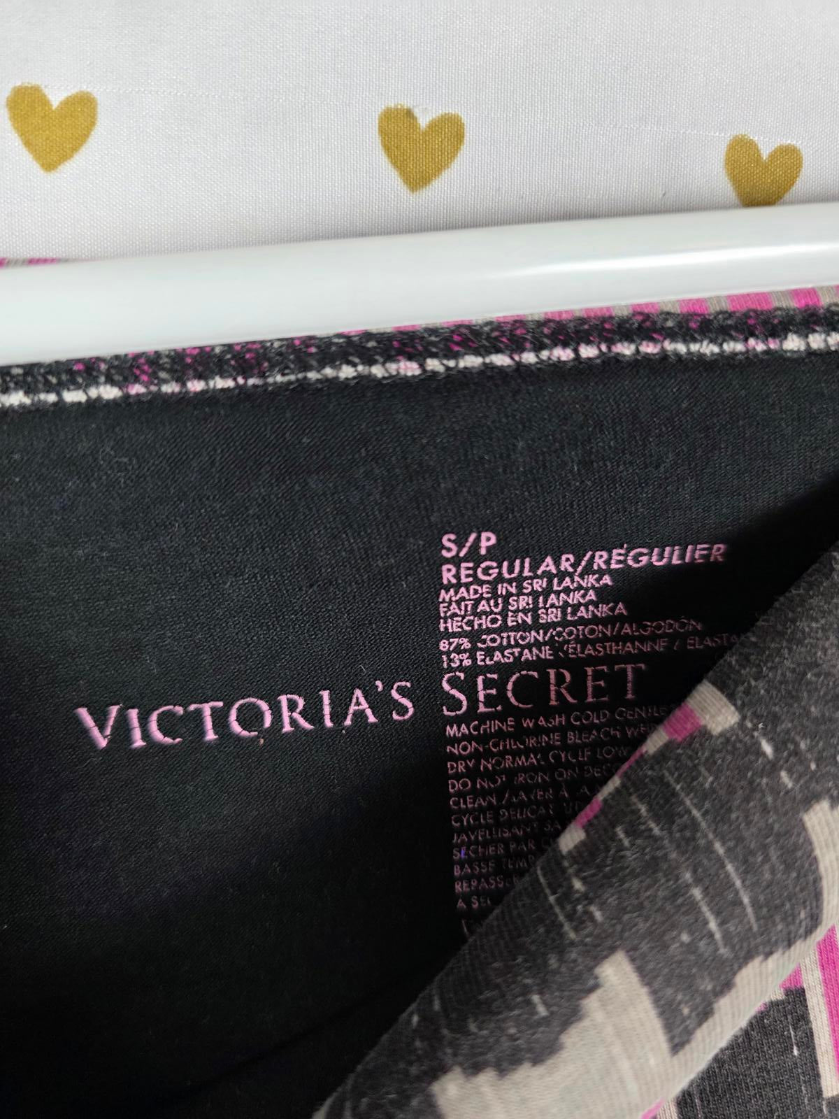 Victorias Secret AZTEC Vintage Y2K FOLDOVER Full Skinny Yoga Pants SMALL