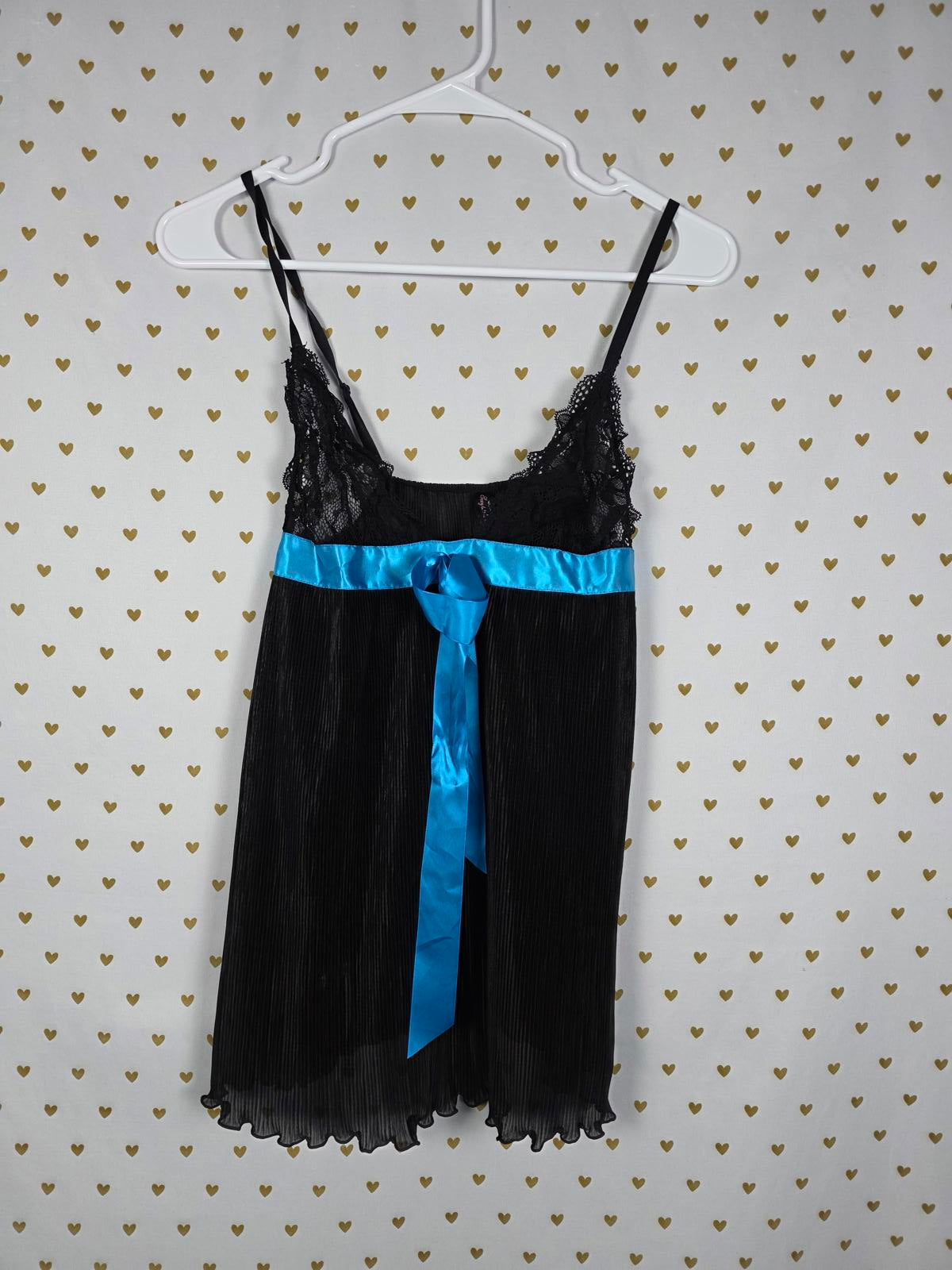 Victorias Secret SEXY LITTLE THINGS Pleated Babydoll Nightie Lingerie SMALL