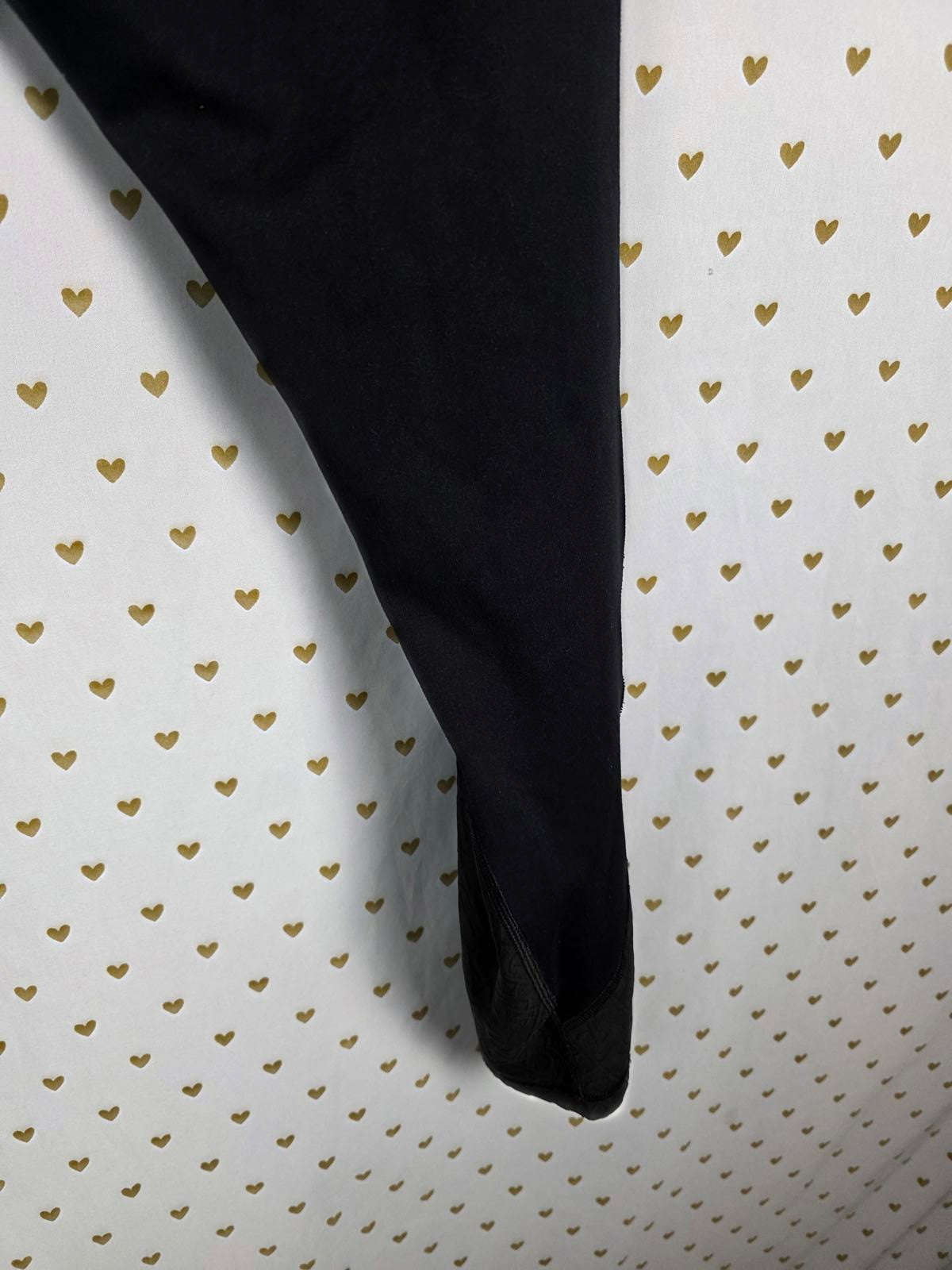 Victorias Secret SEXY Strappy Cross Waist Leggings Raised Logo Pants 16 xl