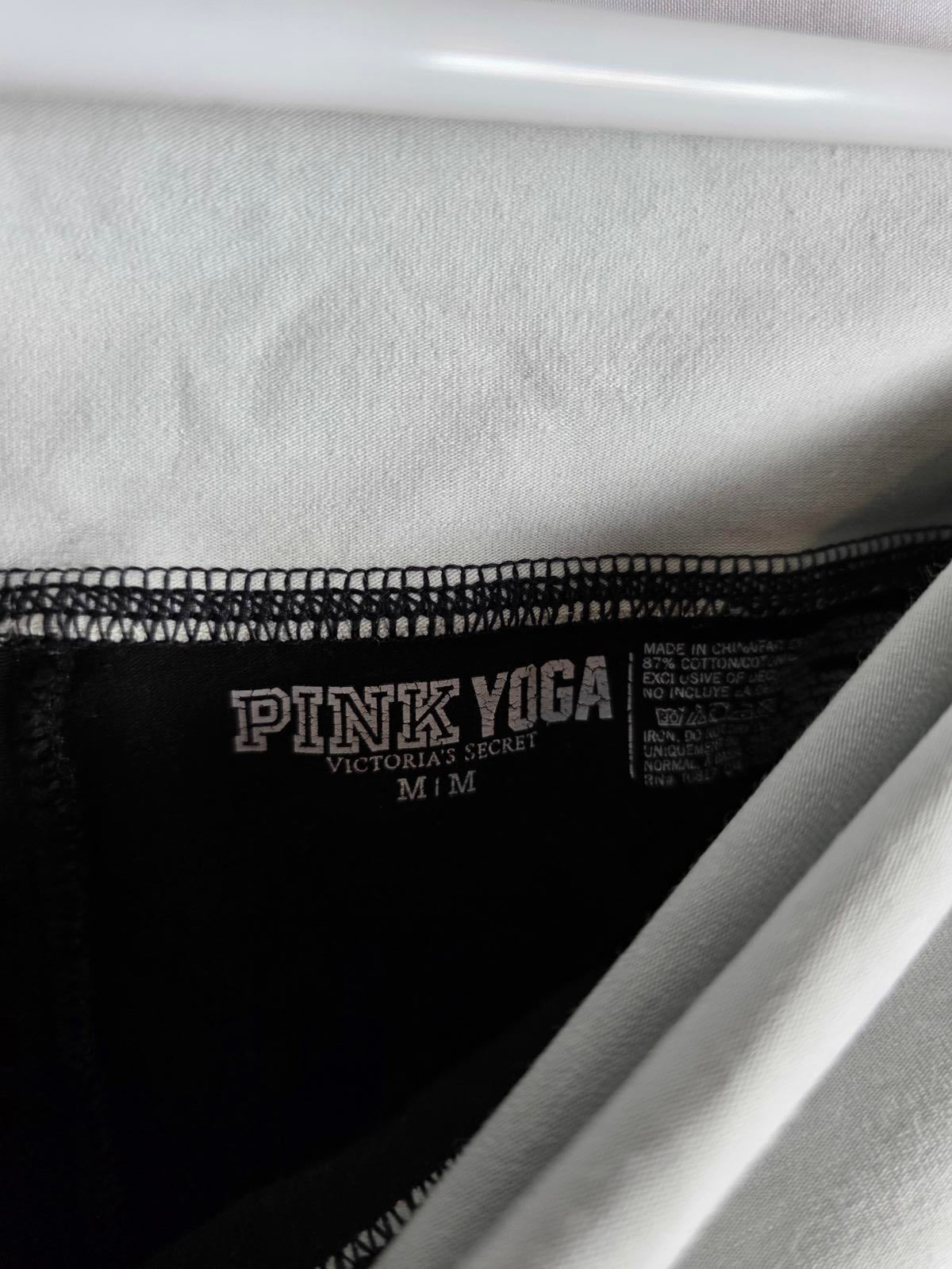 Victorias Secret PINK VTG Aztec FOLDOVER LEGGINGS Yoga Y2k MEDIUM SKINNY
