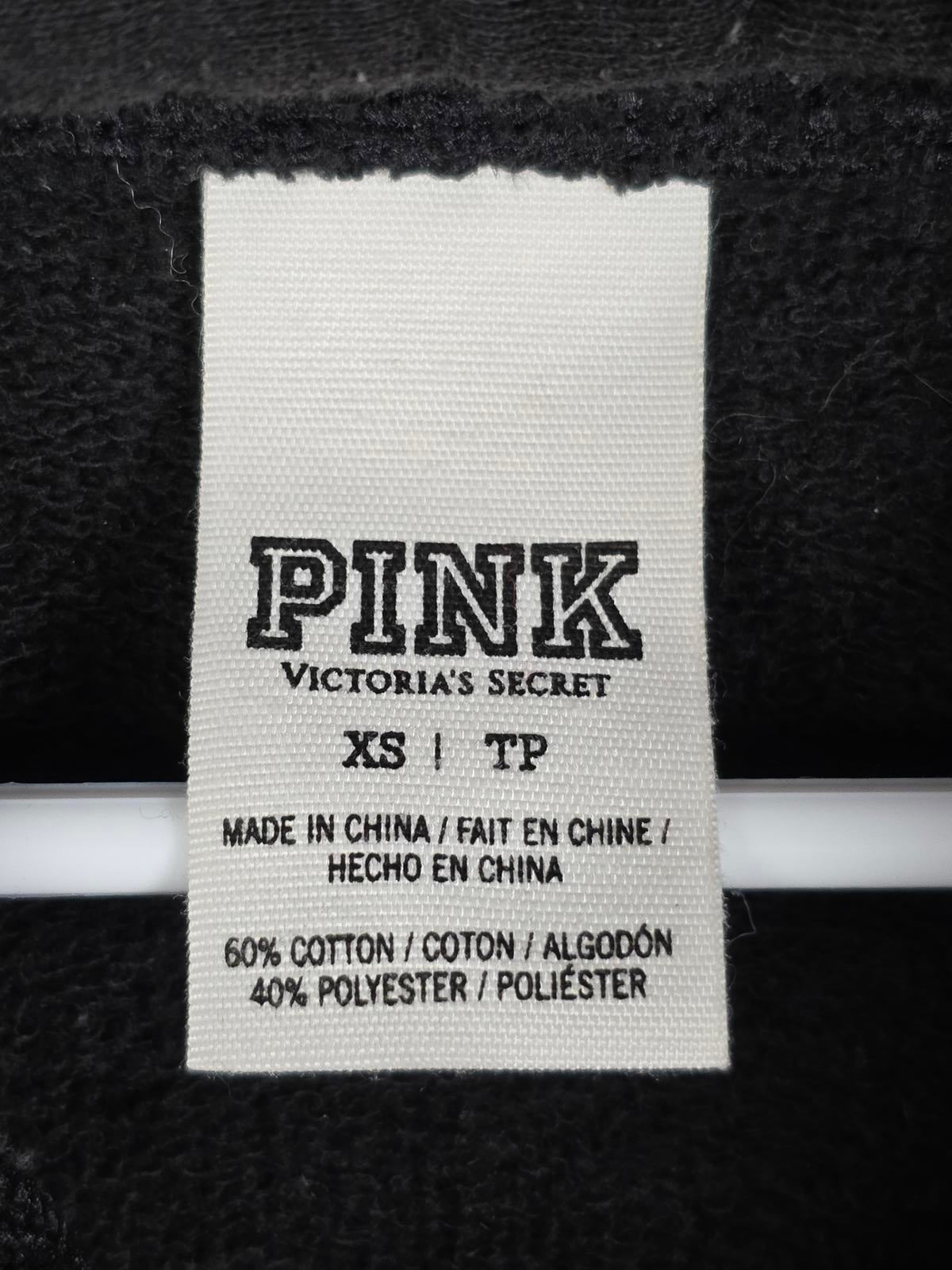 Victoria's Secret PINK Fashion Show Silver Sequin Bling Hoodie XS RARE