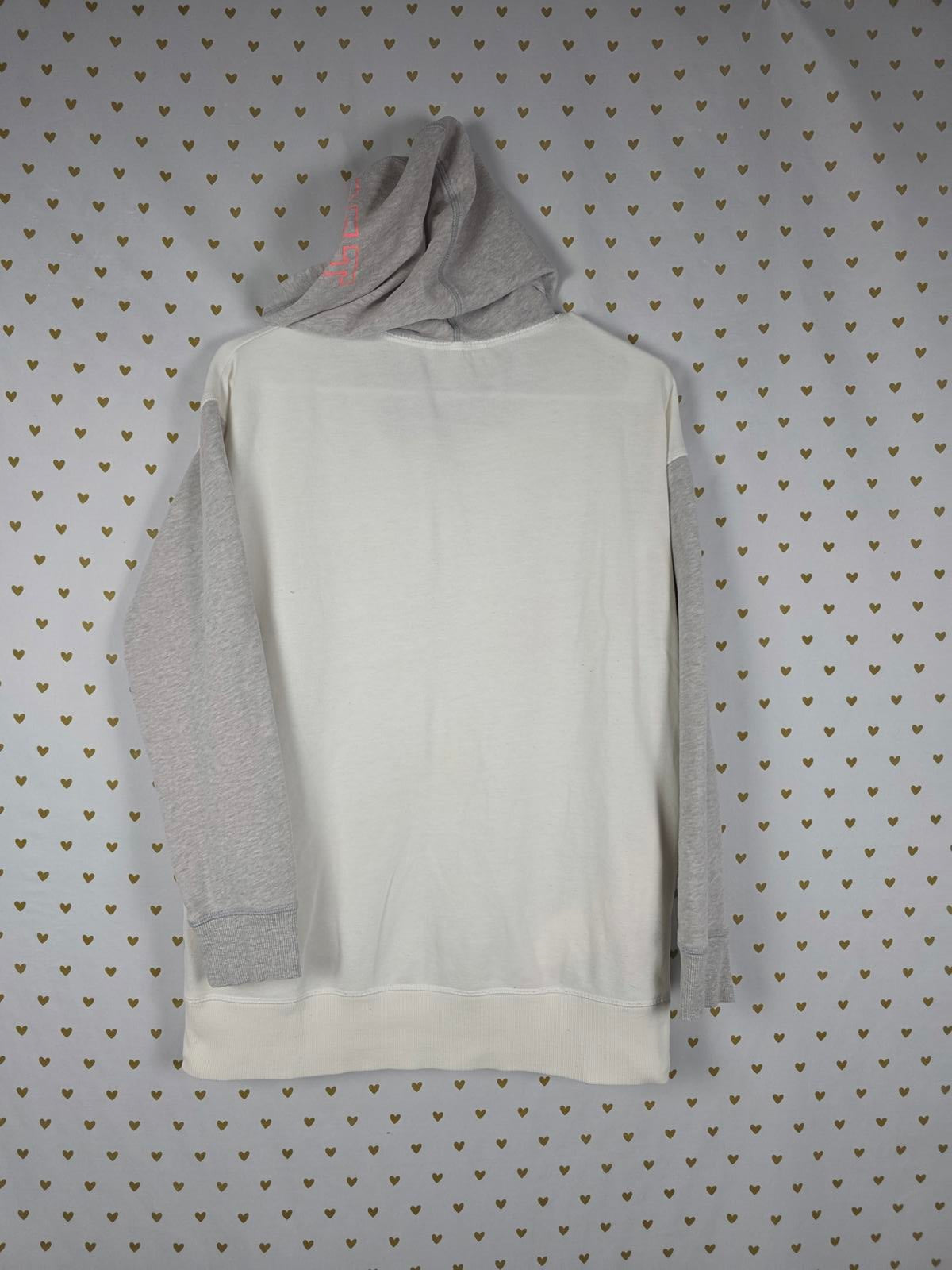 Victorias Secret WINGS Raglan Style Full Zip HOODIE Jacket Colorblock EXC Medium