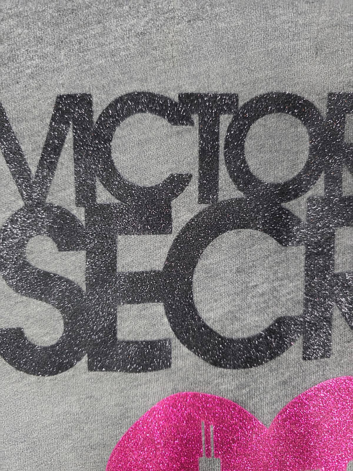 Victorias Secret Supermodel Essentials RARE Chicago Glitter Hoodie Jacket XS