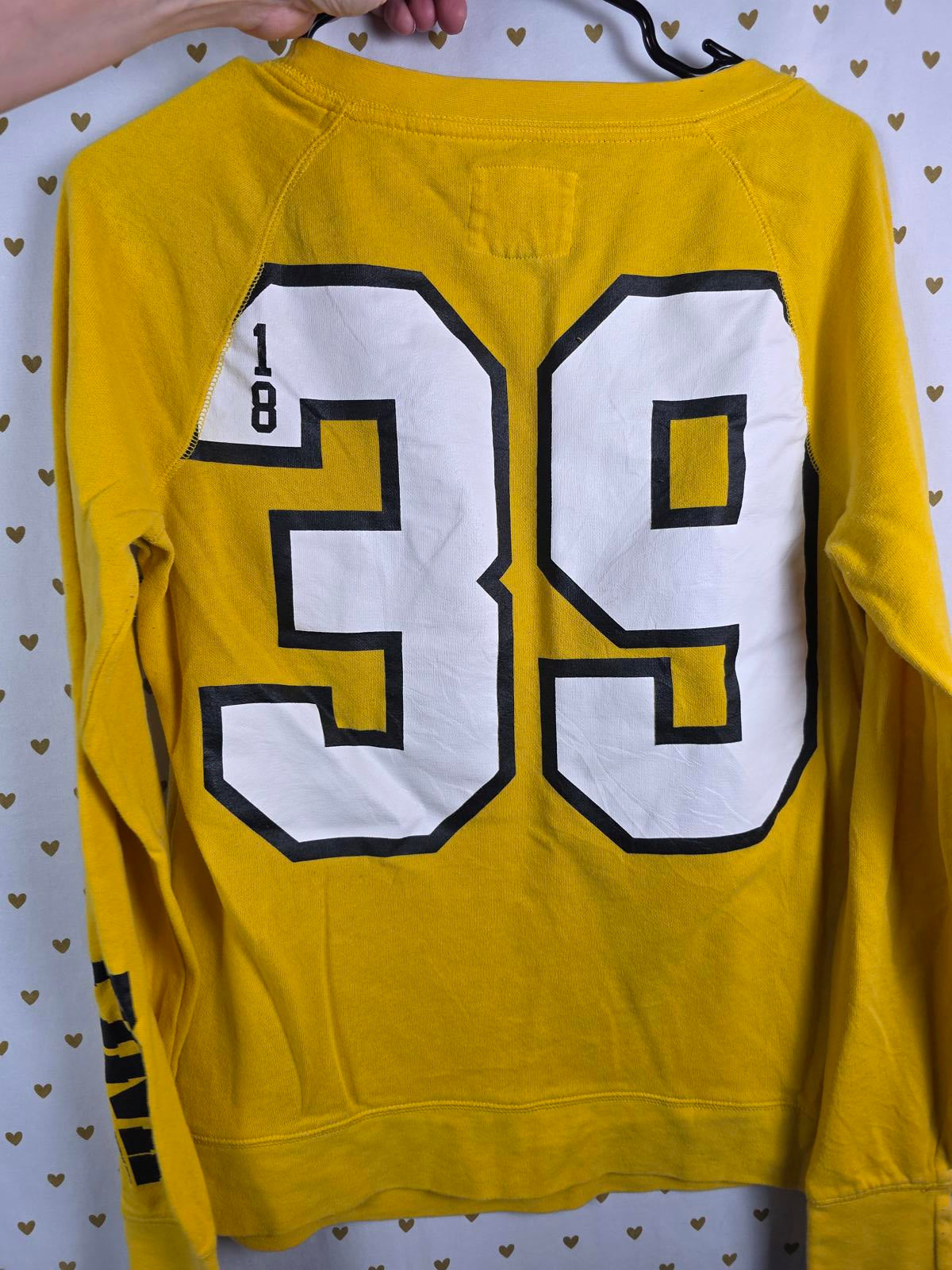 Victorias Secret PINK UNIVERSITY OF MISSOURI LARGE Large Sleeve Shirt Tee