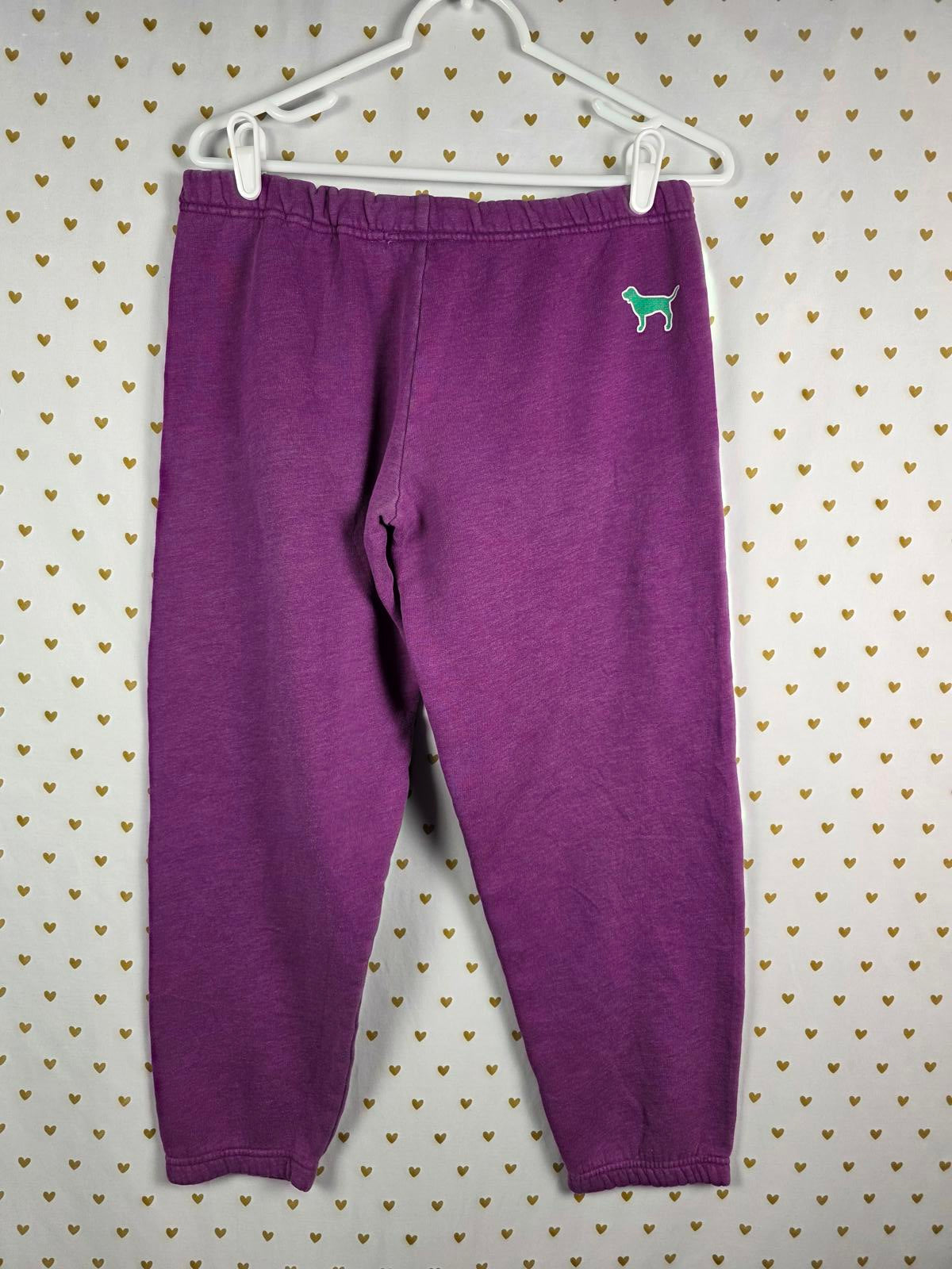 Victorias Secret PINK PHI BETA PINK Vintage Y2K Joggers Sweatpants Sweats XS