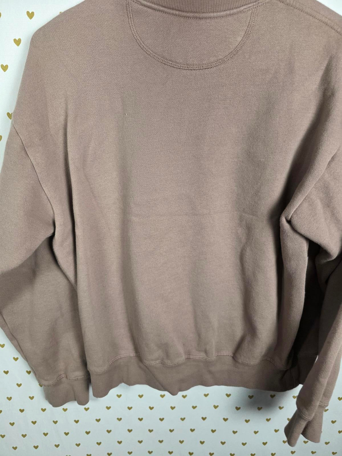 Victorias Secret Pink Sweater Joggers Sweats SET Logo Long Sleeve MEDIUM