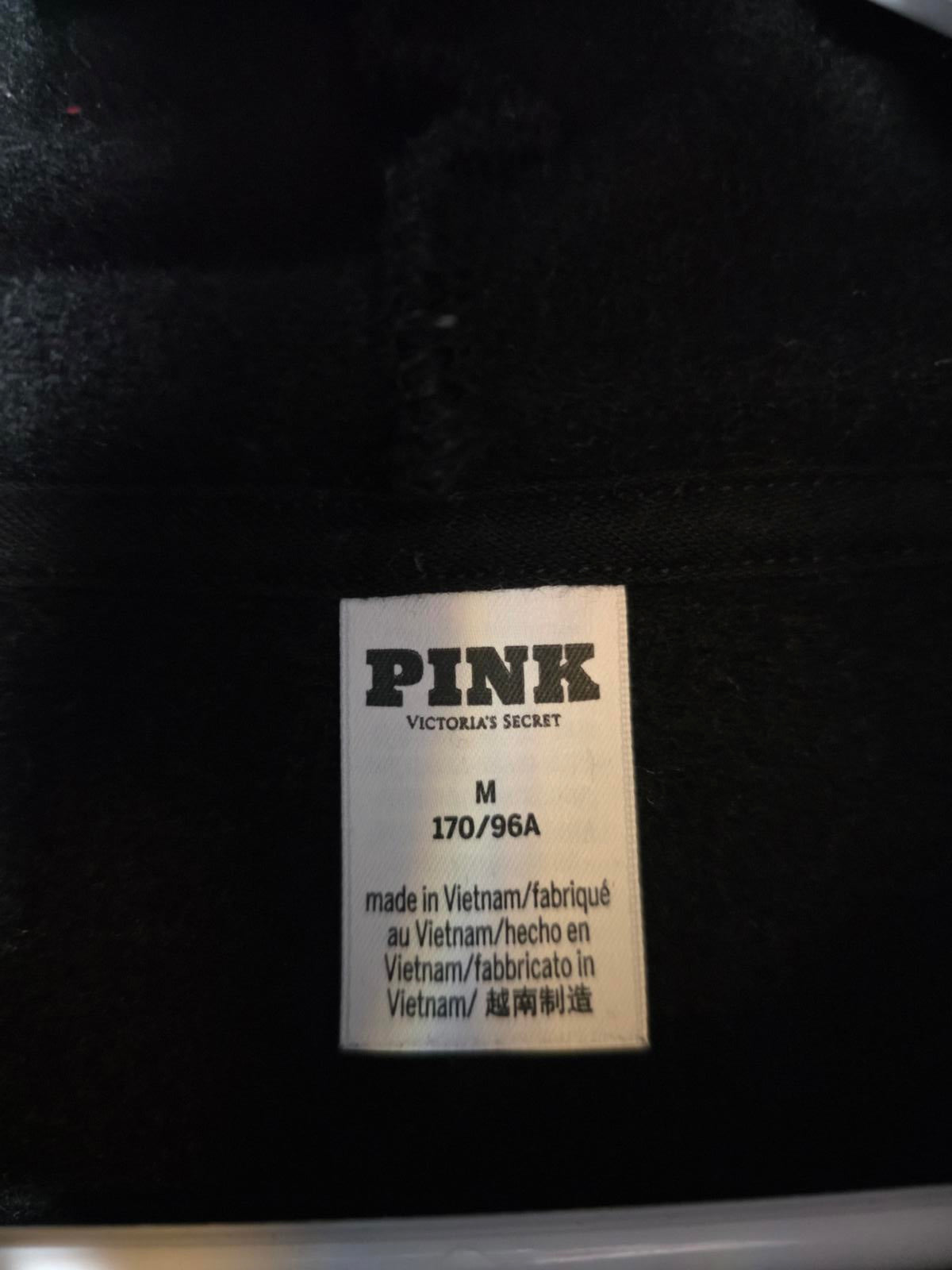Victorias Secret Pink Ivy Campus Pullover Hoodie Sweater Joggers Sweatpants MED
