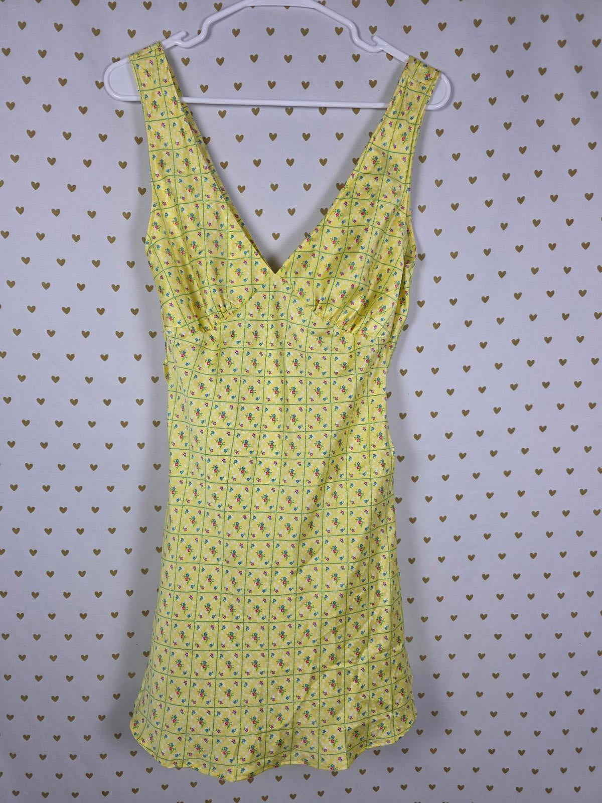 Victorias Secret PINK BY FRANKIES BIKINIS Springtime Satin Dress NEW NWT MEDIUM