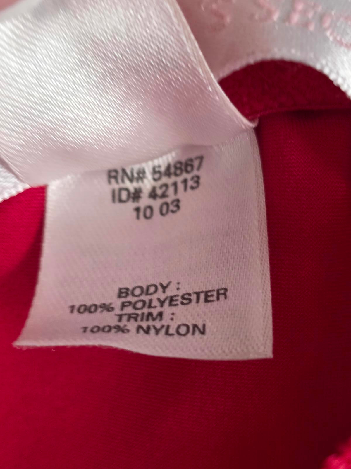 Victorias Secret Red Satin Silky Sexy Nightie Lingerie Slip Chemise MEDIUM