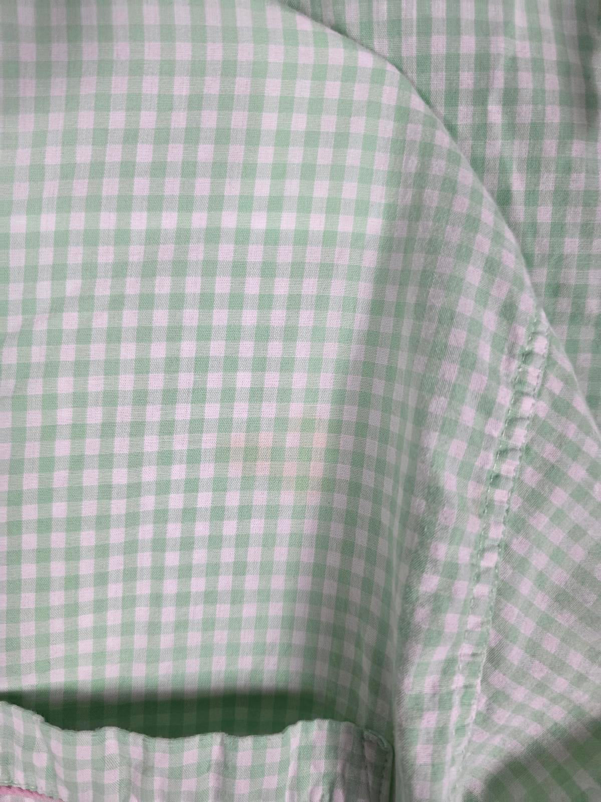 Victorias Secret VINTAGE Plaid Gingham Pajama Set Pants Shirt Long Sleeve '99 XS
