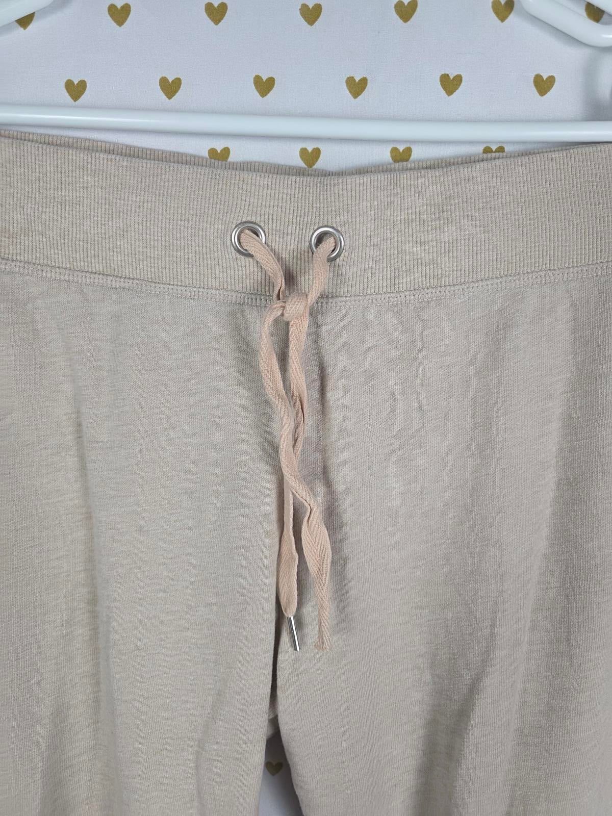 Victorias Secret SUPERMODEL ESSENTIALS Heart Bing Straight Leg Sweatpants LARGE