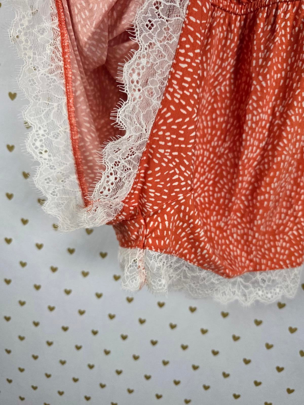 Gilligan Omalley NEW NWT XS Spotted Super Soft Romper