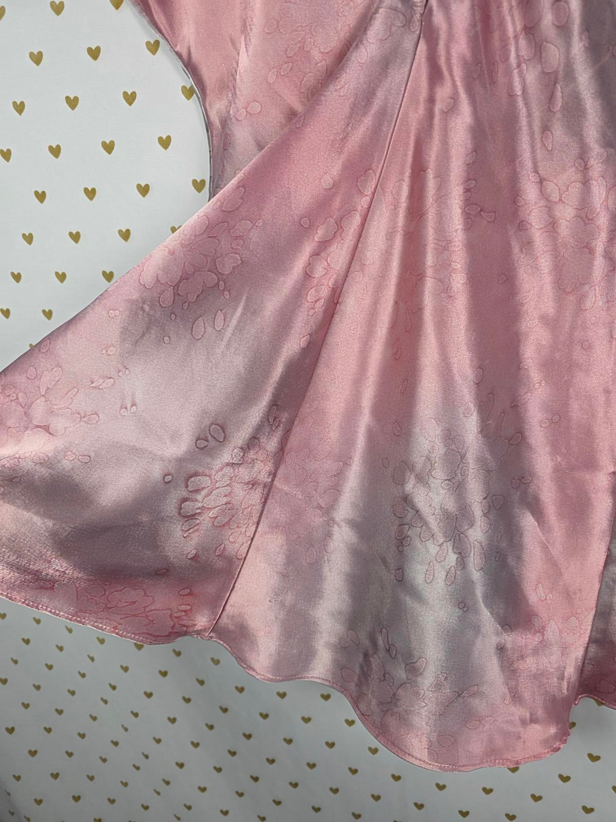 Victorias Secret VINTAGE Gold Label Satin Silky Slip Dress SMALL