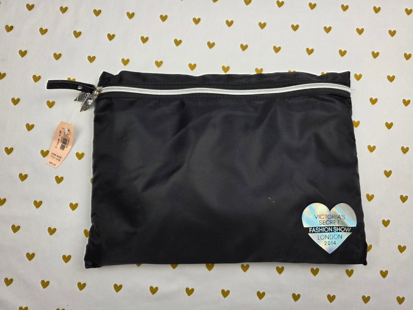 Victoria's Secret NEW NWT LONDON FASHION SHOW Duffle Bag Tote WINGS Pouch