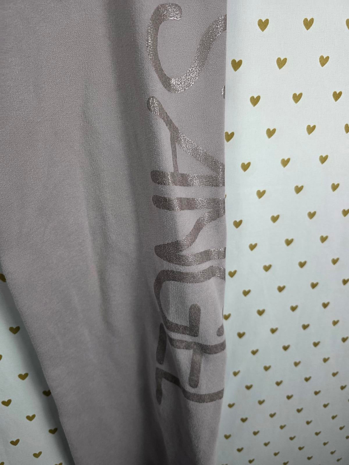 Victorias Secret Bling Heart ANGEL Straight Sweatpants XS Supermodel Essentials