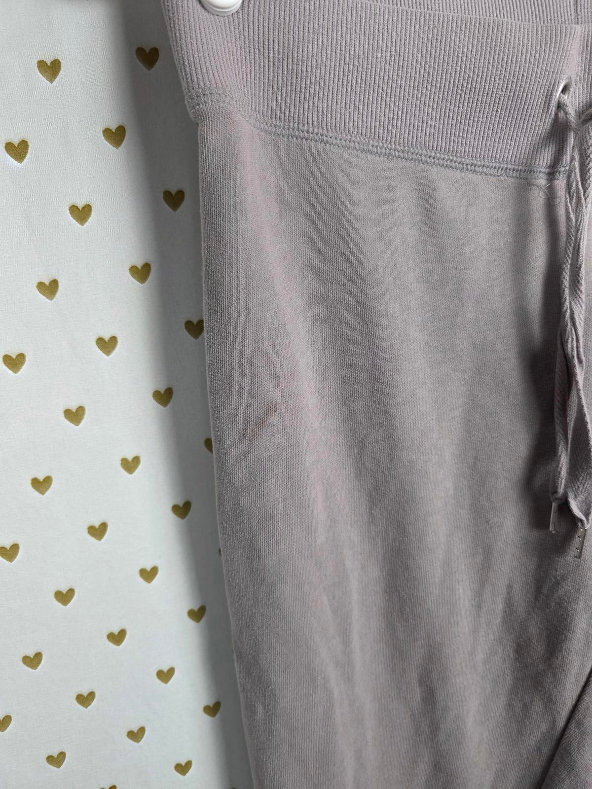 Victorias Secret Bling Heart ANGEL Straight Sweatpants XS Supermodel Essentials