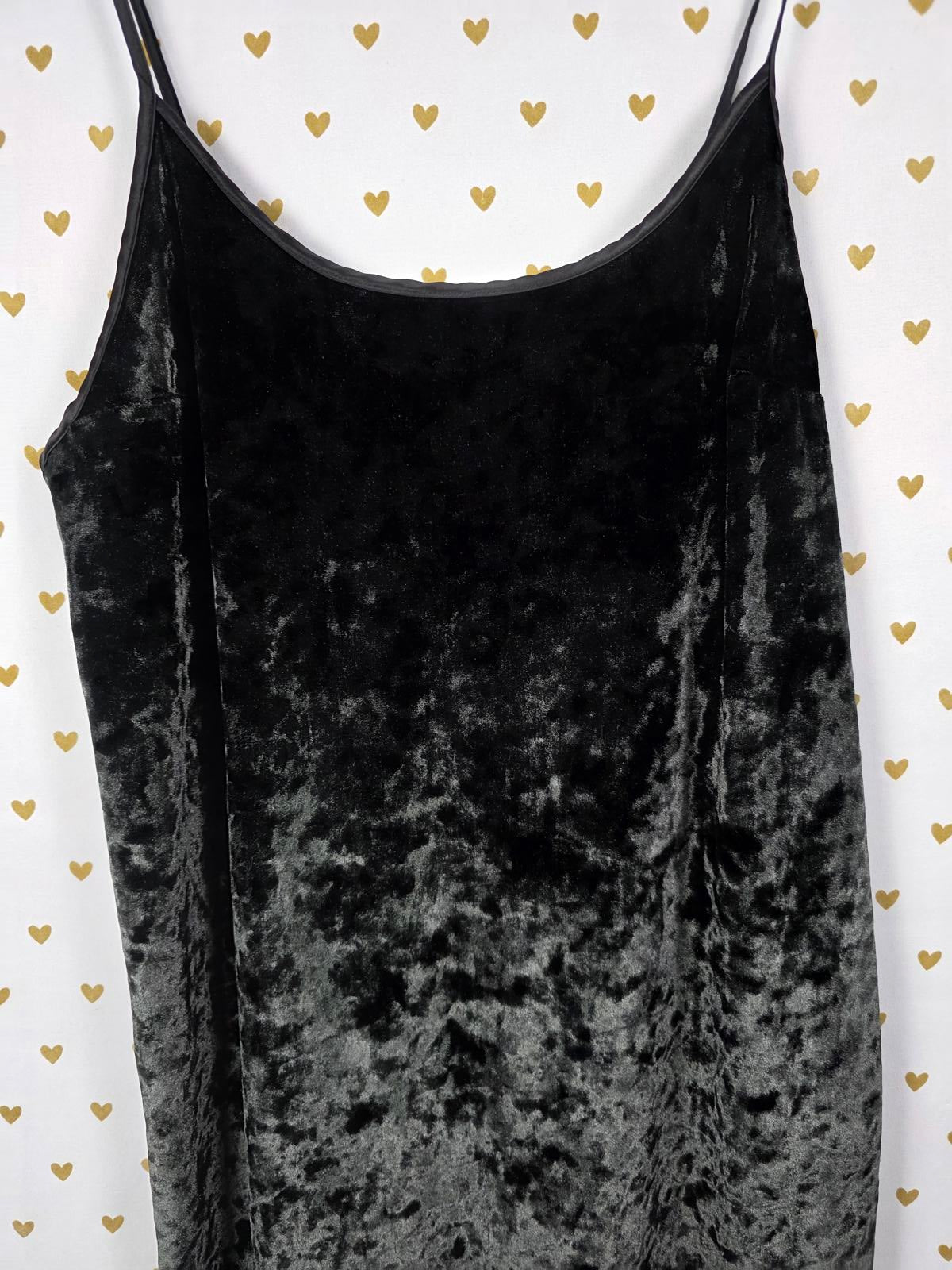 Victorias Secret Crushed Velvet Strappy Sleep Dress Lingerie Nightie XS SMALL