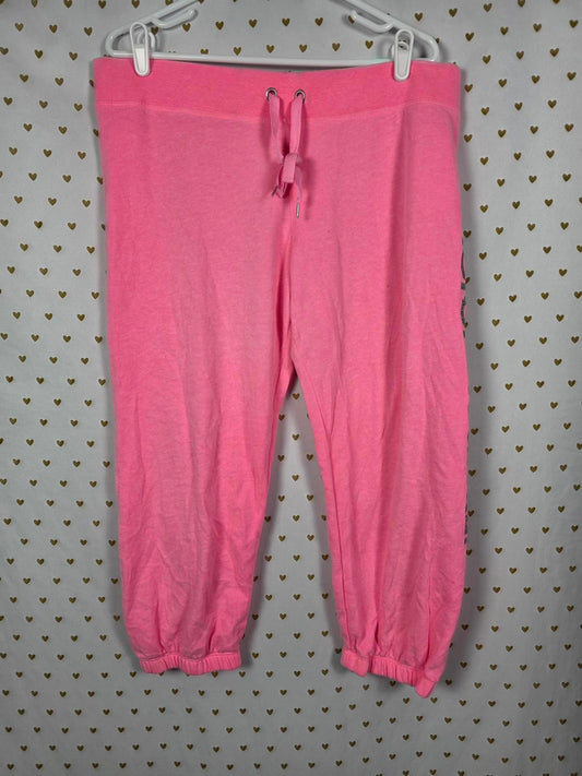Victorias Secret GLITTER BLING Joggers Sweatpants Supermodel Essentials Large