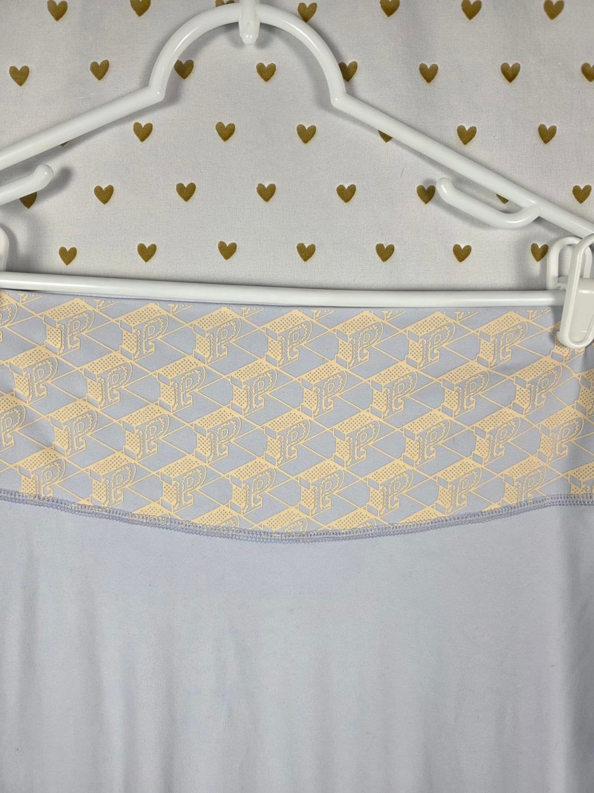 Victorias Secret PINK NEW Nwt Light Blue high Rise flare leggings LARGE