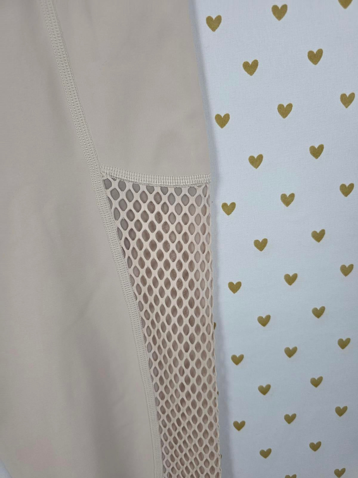 Victorias Secret SPORT Beige Cutout Active Pants Yoga Small knockout